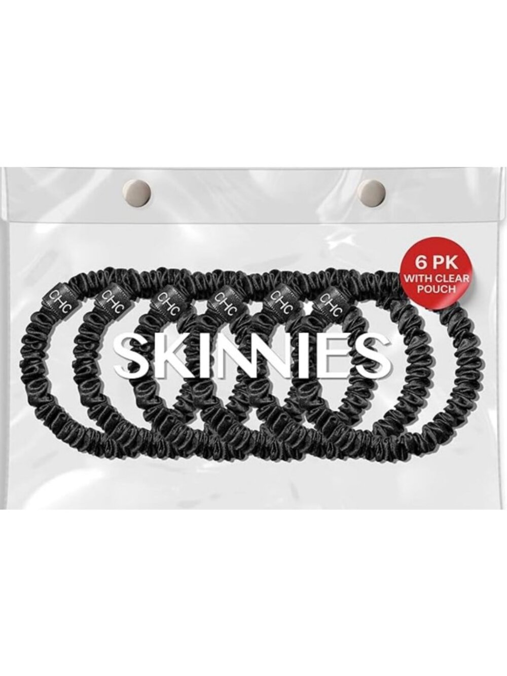 Luxurious Mulberry Silk Scrunchies for Women | No-Slip Hair Ties | 6 Pack